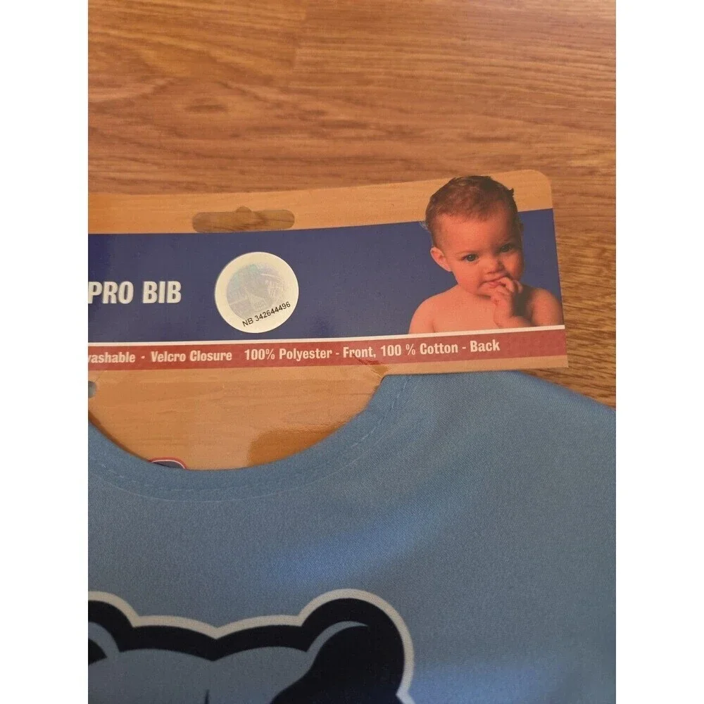 NBA Memphis Grizzlies Baby Bib All Pro NWT Basketball Washable